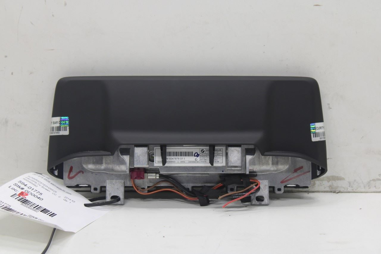 2014-18 BMW X5 xDrive35i Dash Central Information 10.2'' Display Screen 9347878 - Alshned Auto Parts