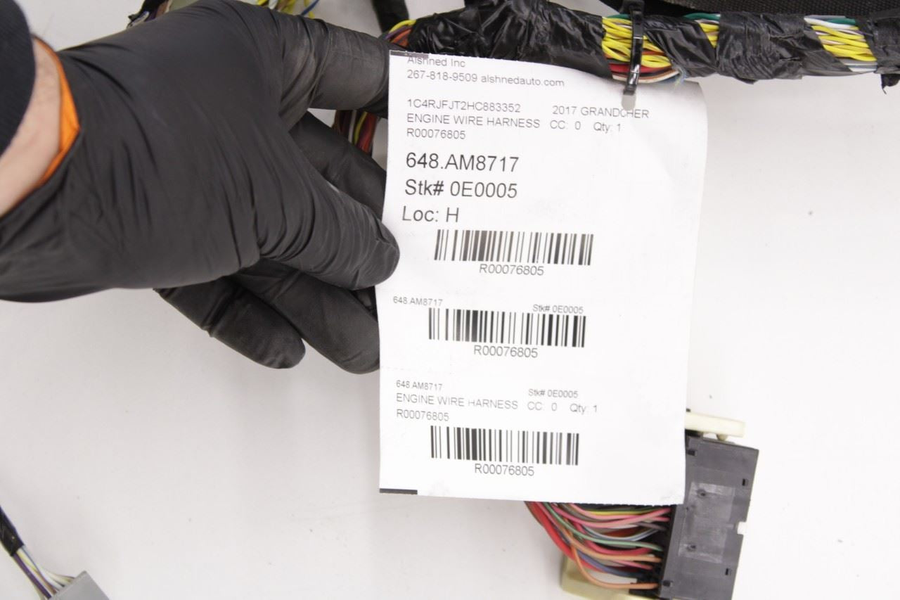 2017 Jeep Grand Cherokee Summit Headlamp to Dash Wire Harness 68274956AC OEM - Alshned Auto Parts