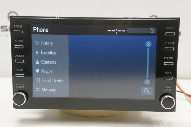 20-21 Toyota Corolla Pioneer Navi Radio Faceplate Control w Receiver and Display6