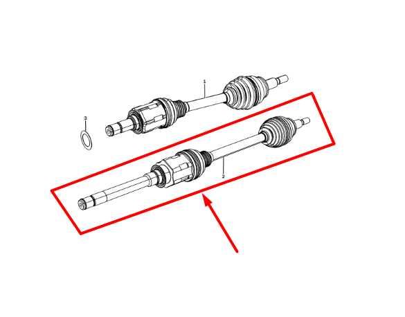 2017-2024 Dodge Durango Front Right Side Axle Shaft Half Shaft 04578884AC OEM - Alshned Auto Parts