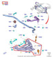 2018-2020 Ford Expedition Max XLT 4x4 Front Left Lower Control Arm JL1Z-3079-B1