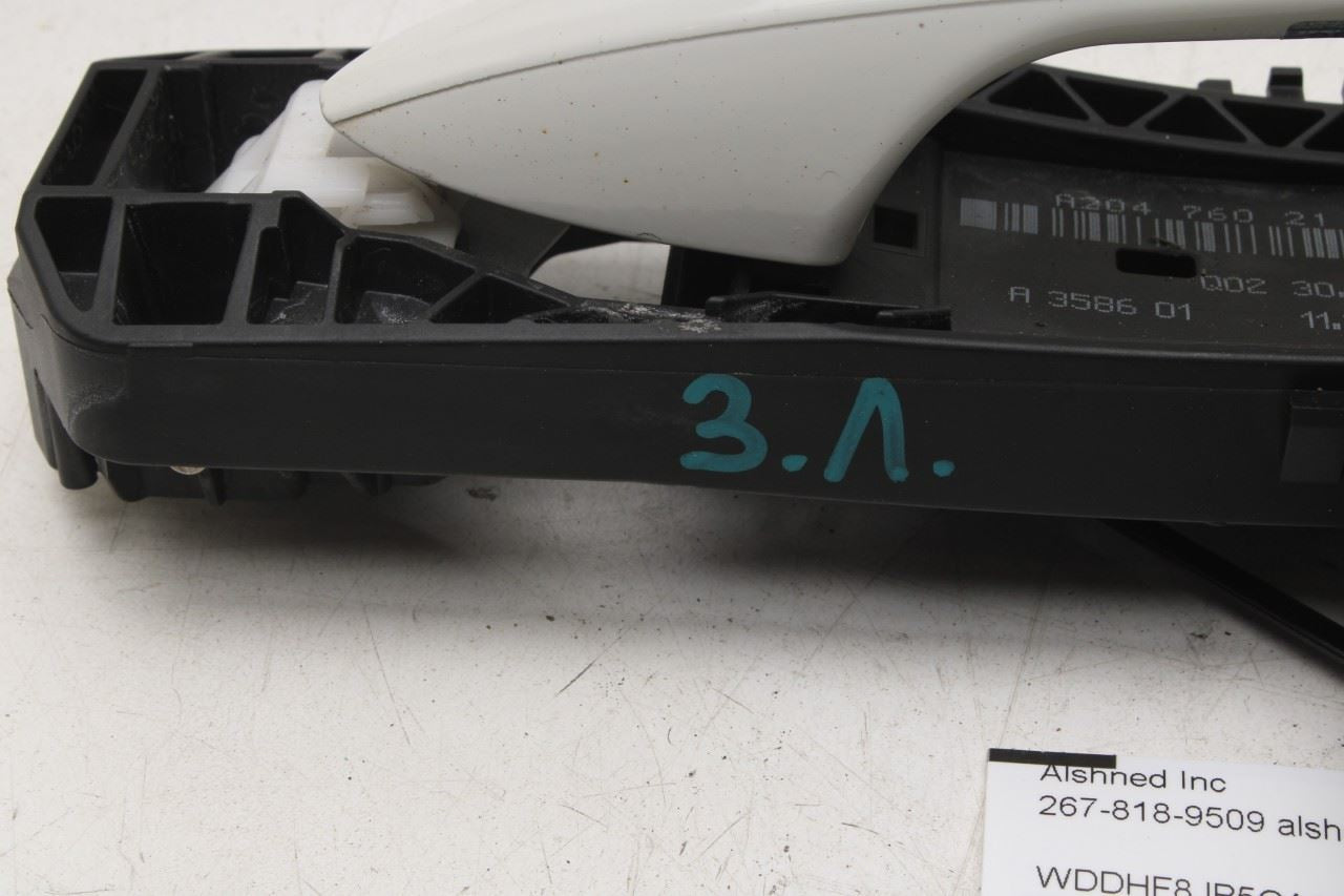 10-16 Mercedes-Benz E350 Sport 4Matic Rear Door Driver Left Side Exterior Handle - Alshned Auto Parts