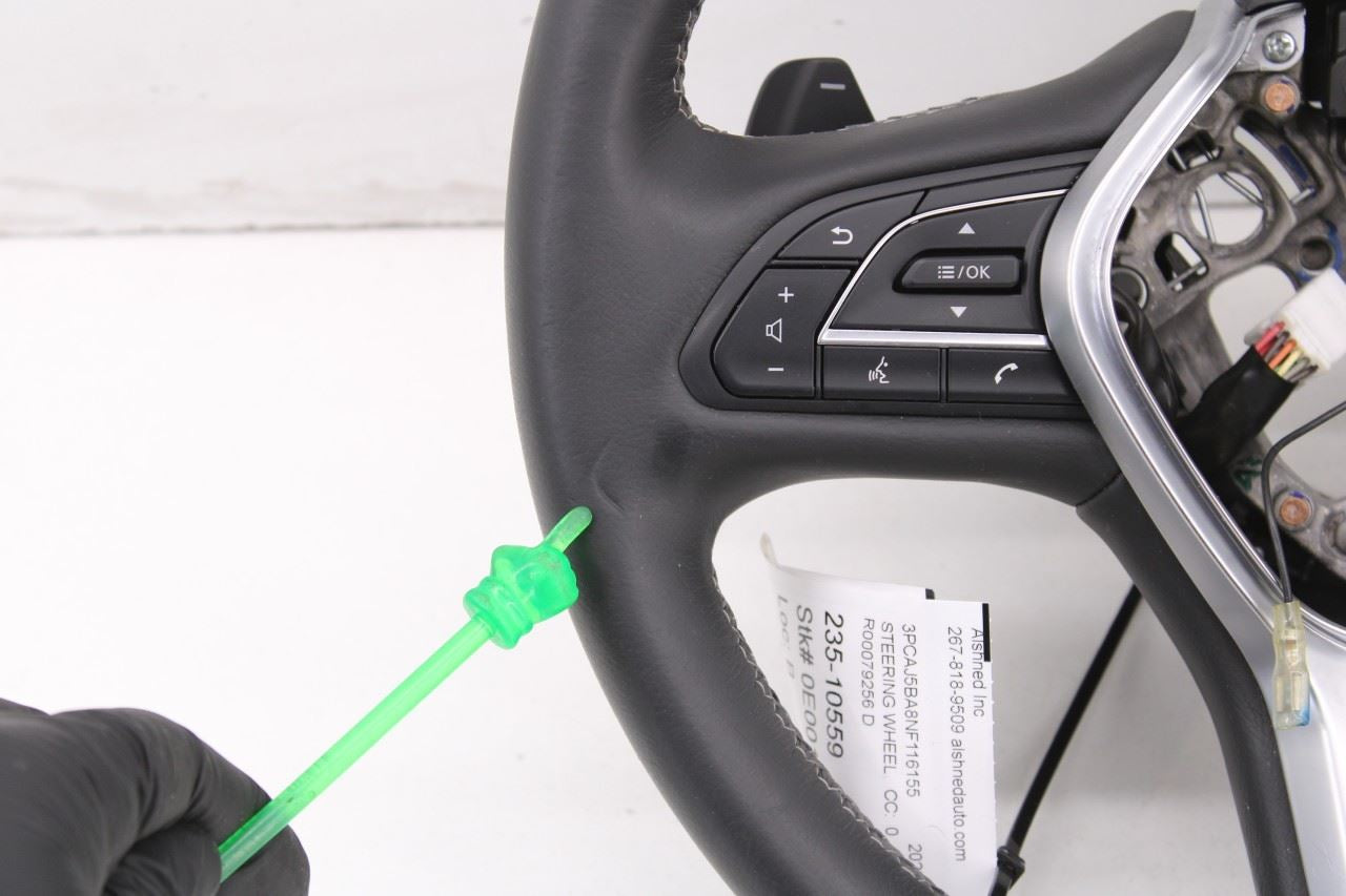 2019-2025 Infiniti QX50 Luxe 2.0L FWD Steering Wheel Leather w/ Control Buttons - Alshned Auto Parts