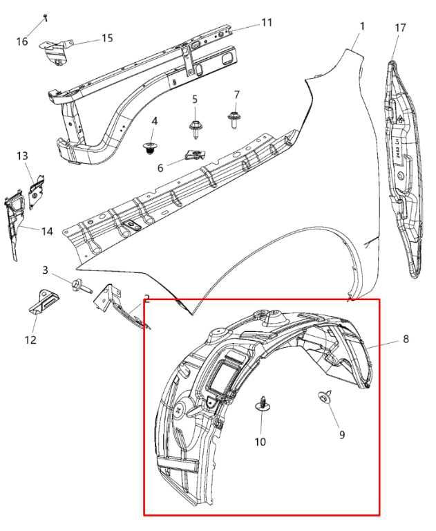 2014-18 RAM 2500 Tradesman Front Left Driver Side Wheelhouse Liner Splash Shield - Alshned Auto Parts
