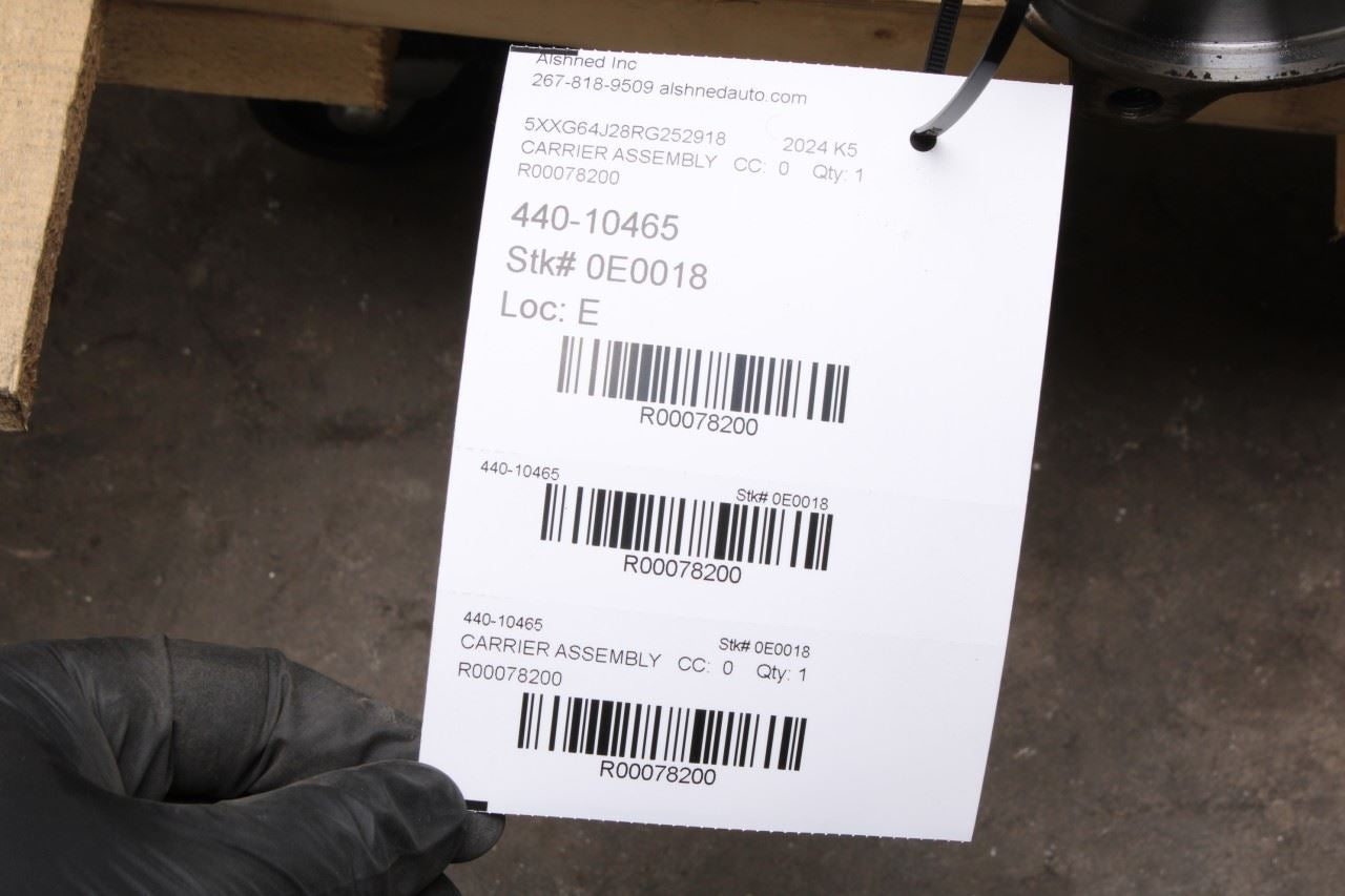 21-24 Kia K5 GT-Line 1.6L AWD Rear Axle Differential Carrier 34K 53000-4G250 OEM - Alshned Auto Parts