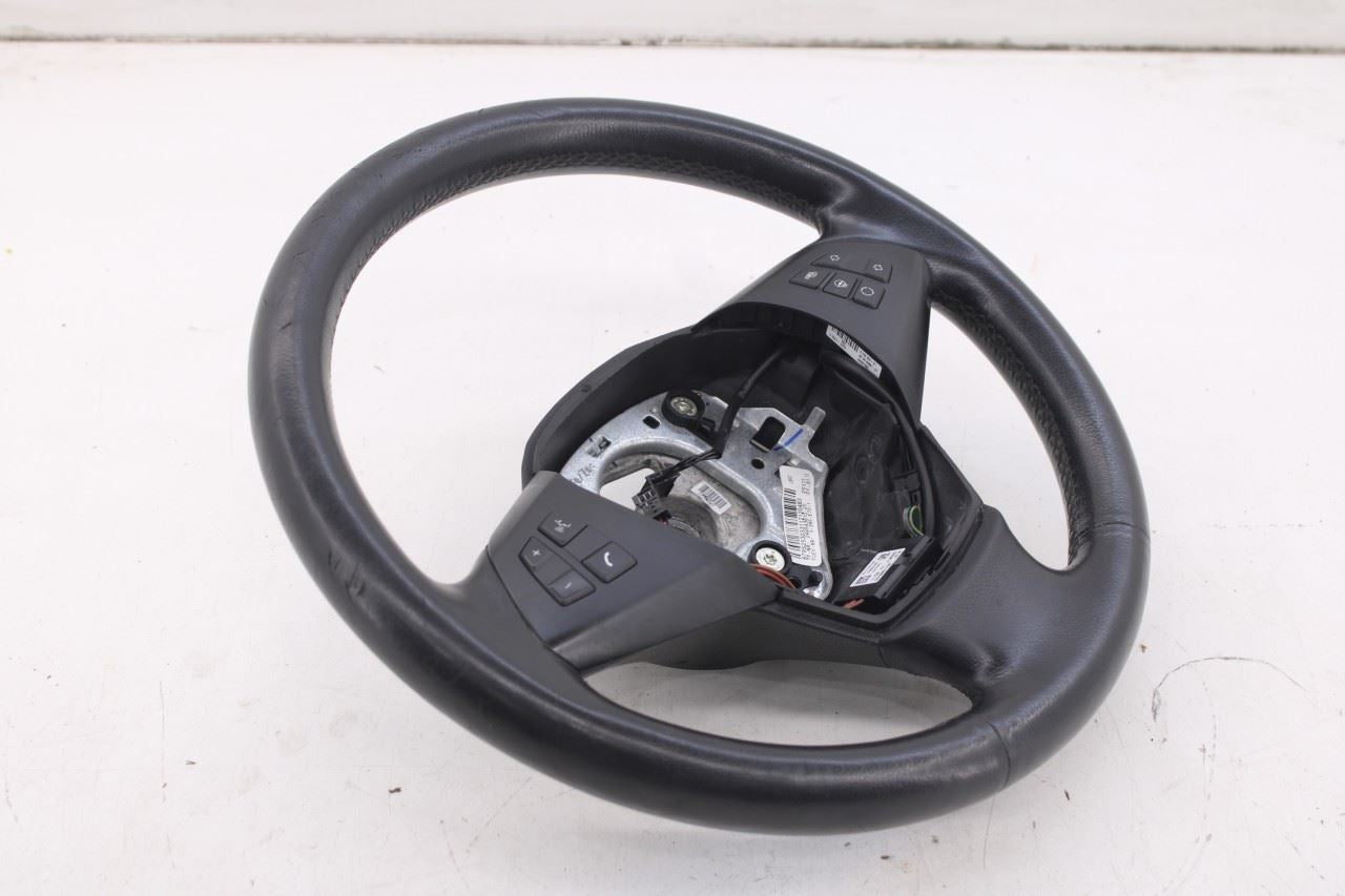 2007-2013 BMW X5 xDrive35i 3.0L AWD Steering Wheel Leather w/ Control Buttons2