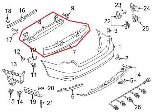 2015-2018 Volkswagen Jetta Sport Rear Bumper Impact Bar Beam 5C6-807-305-B OEM1
