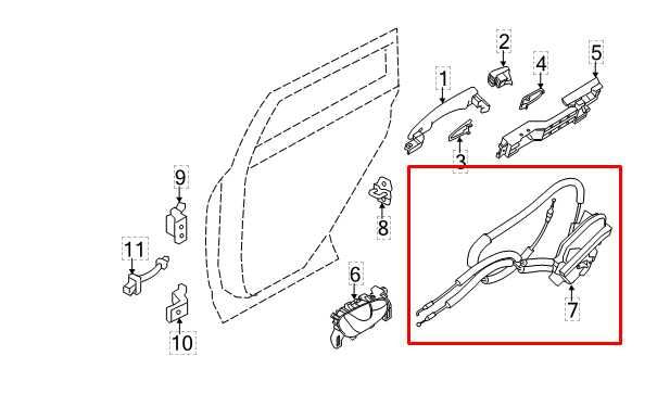 17-22 Nissan Rogue Sport SL AWD Rear Right Door Lock Latch Actuator 82500-6MA0A - Alshned Auto Parts