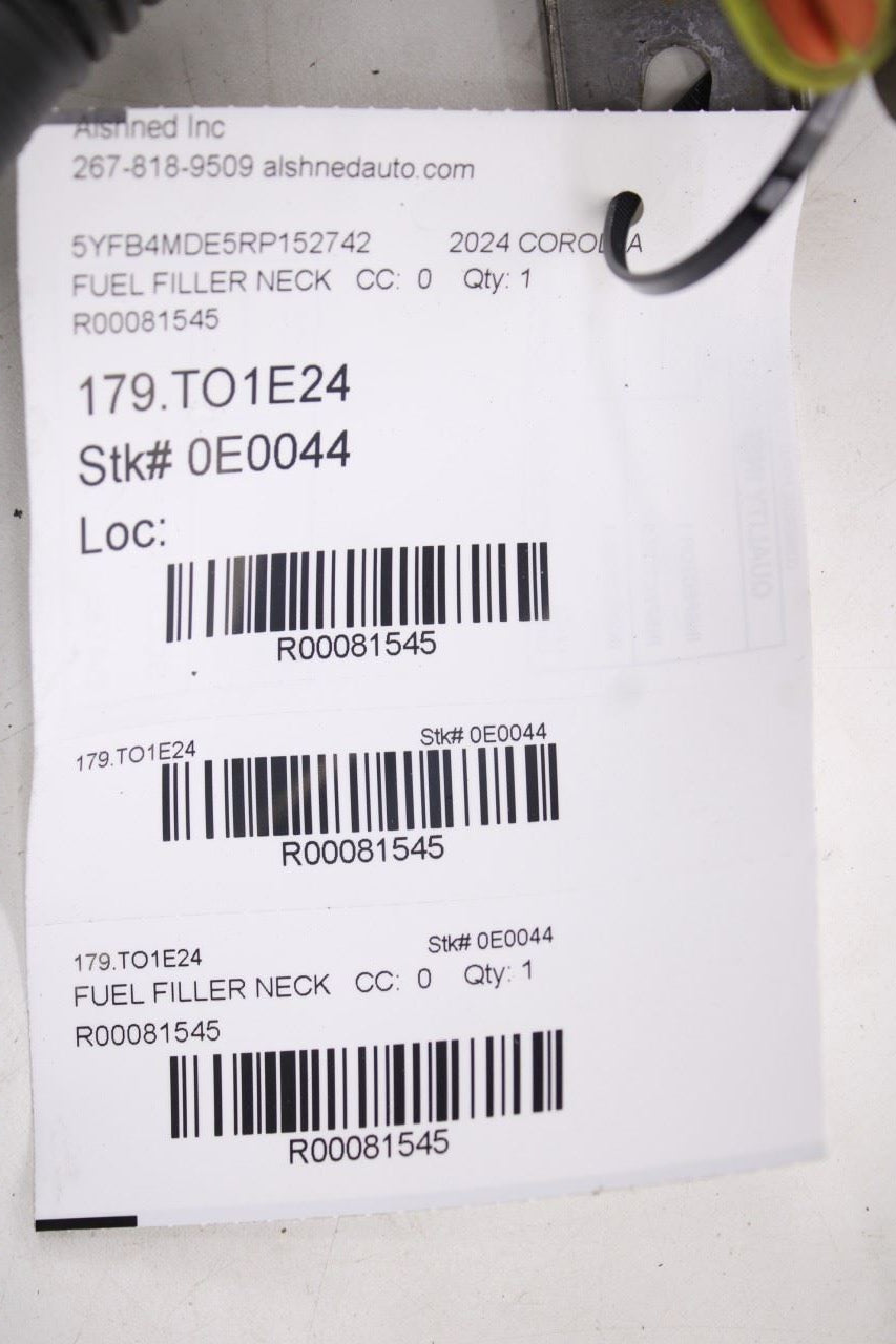 2022-2024 Toyota Corolla LE 2.0L Fuel Filler Neck Hose Tube Pipe 77210-02810 OEM7