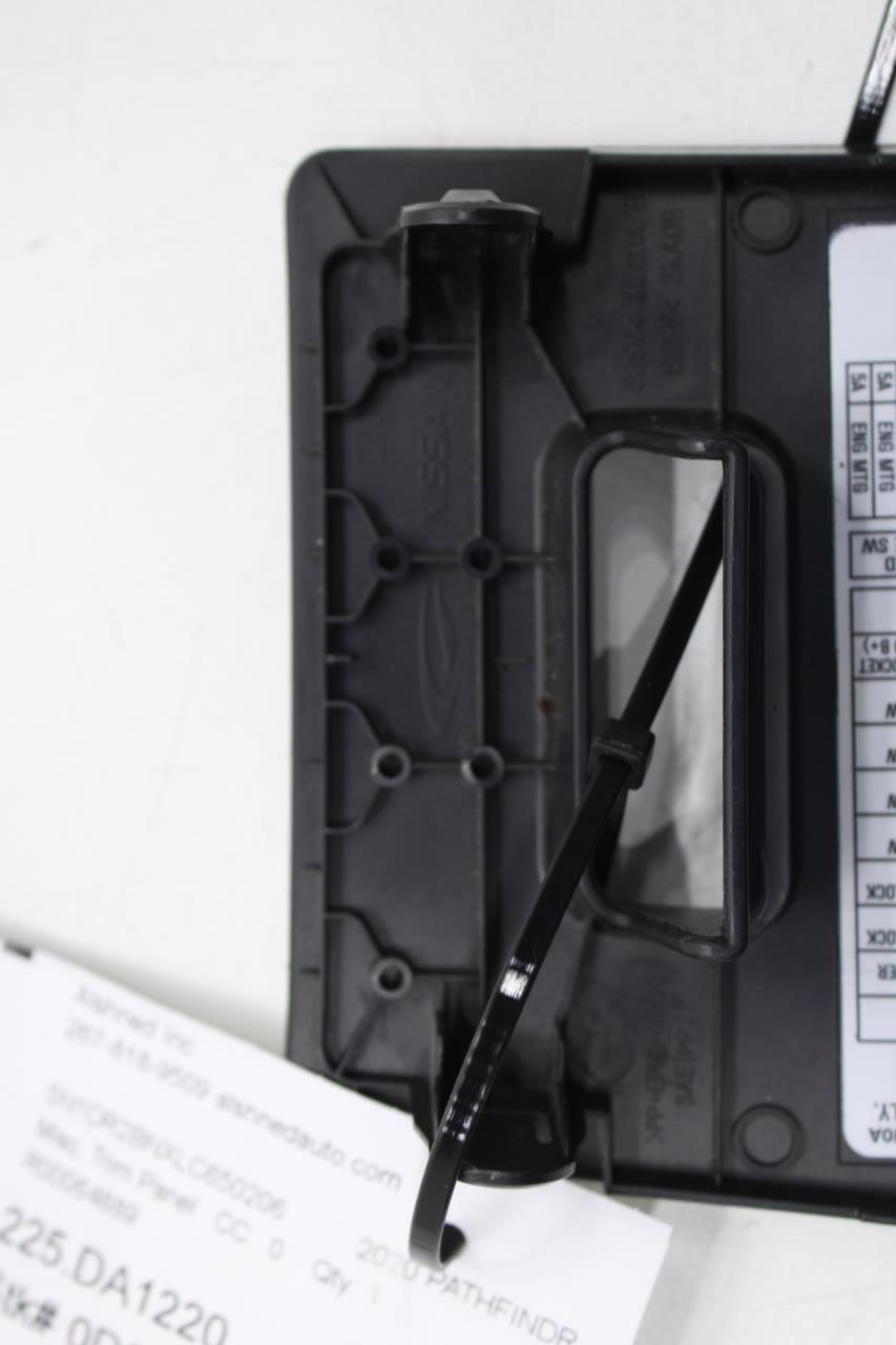 2013-20 Nissan Pathfinder SV Left Side Dash Fuse Box Lid Cover Trim 68964-3JA0A - Alshned Auto Parts