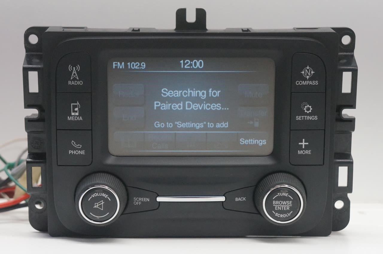2013-2016 Ram 1500 Audio Radio Receiver Uconnect w/ 5'' Display 68365210AC OEM - Alshned Auto Parts