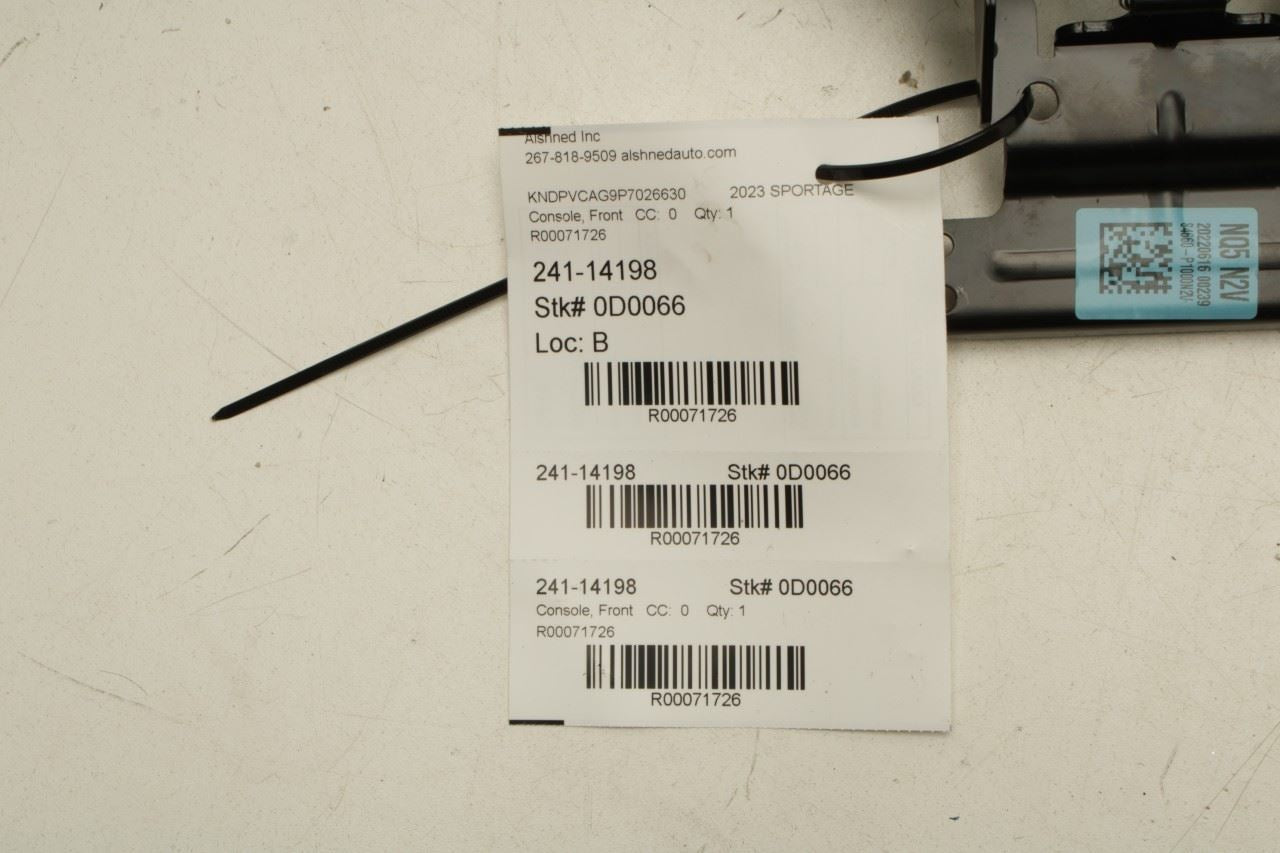 2023-2025 Kia Sportage Hybrid EX Center Console Armrest Storage Lid Cover - Alshned Auto Parts