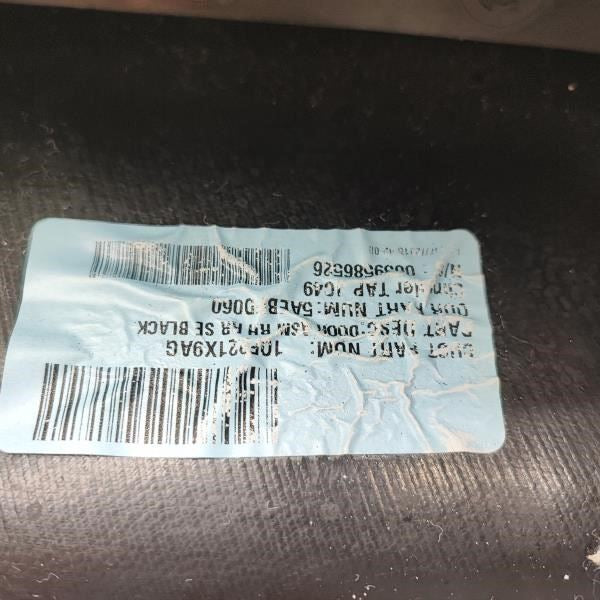 2011-2020 Dodge Journey SXT Rear Right Side Door Trim Panel 1QF221X9AG OEM10