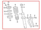 2017-20 Jaguar XE R-Dynamic S Front Left Side Shock Strut Absorber GX73-18183-AA - Alshned Auto Parts