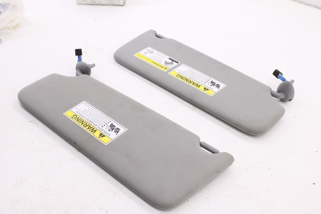 17-20 Acura MDX w/ Technology Pkg Front RH and LH Sun Visor Set w/ Illum Mirror - Alshned Auto Parts
