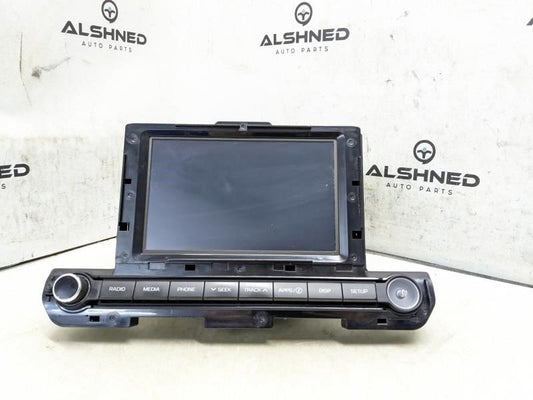 17-18 Hyundai Elantra Radio Receiver FM CD w/ Display 96160-FR100UAT OEM *ReaD* - Alshned Auto Parts