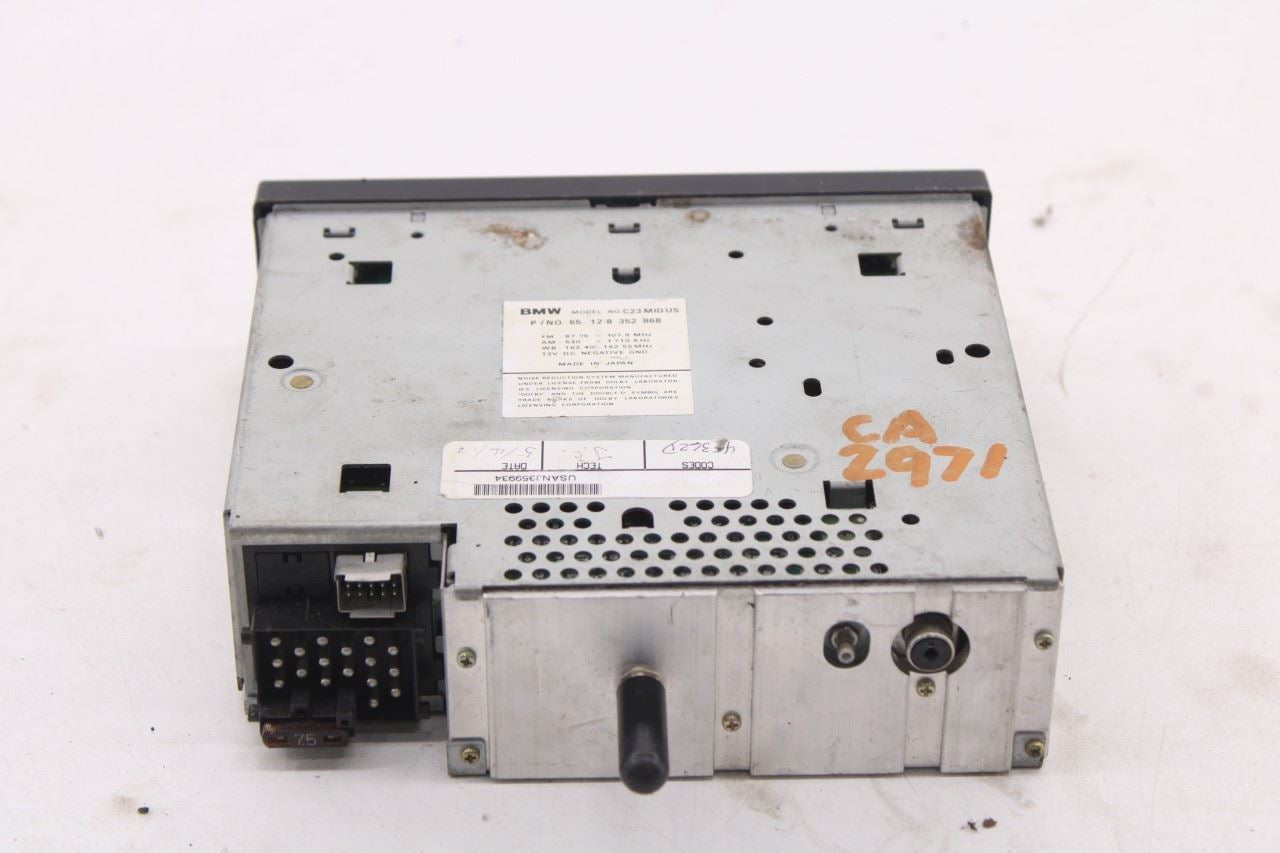 1997-2001 BMW 740i Stereo Audio Radio Cassette Tape Player 65128352868 OEM - Alshned Auto Parts