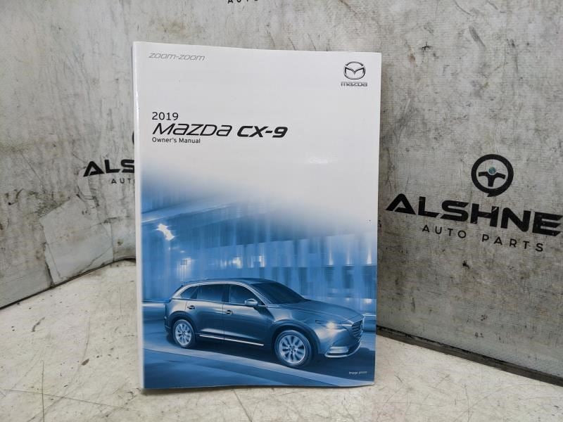 2019 Mazda CX-9 Owners Manual with Case 8HB2-EA-18G OEM - Alshned Auto Parts