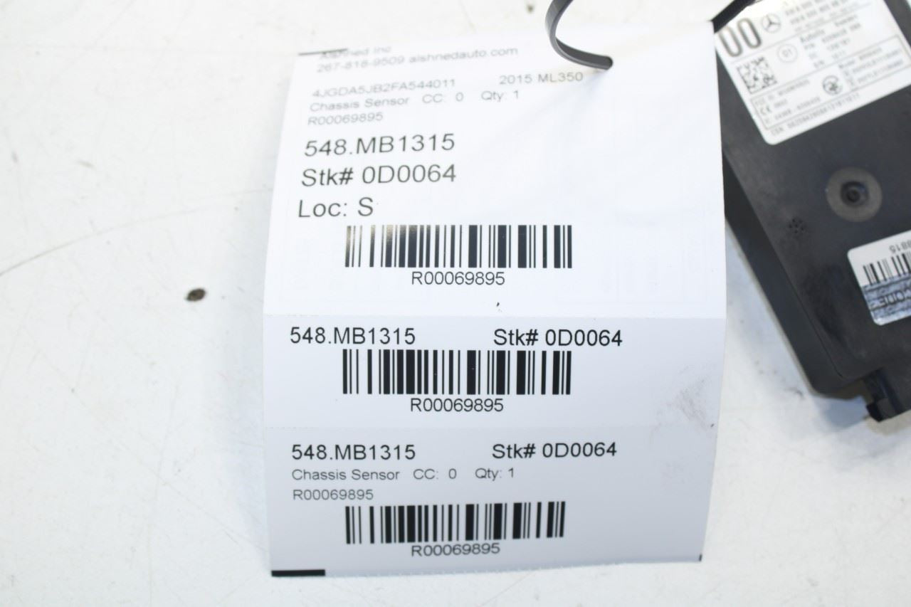 2010-2015 Mercedes-Benz ML350 Blind Spot Detection Radar Sensor Module - Alshned Auto Parts