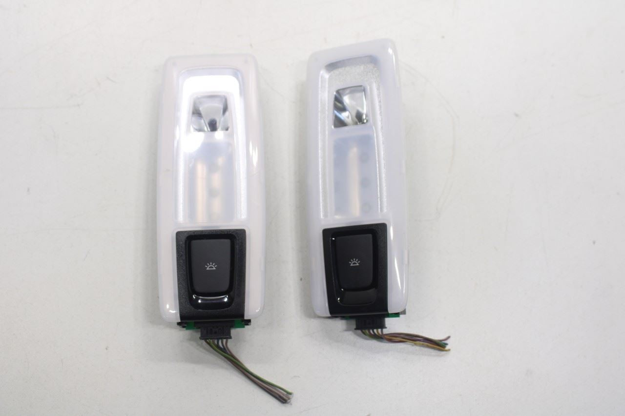 14-18 BMW X5 xDrive35i Rear RH and LH Interior Roof Dome Reading Light Lamp Set - Alshned Auto Parts