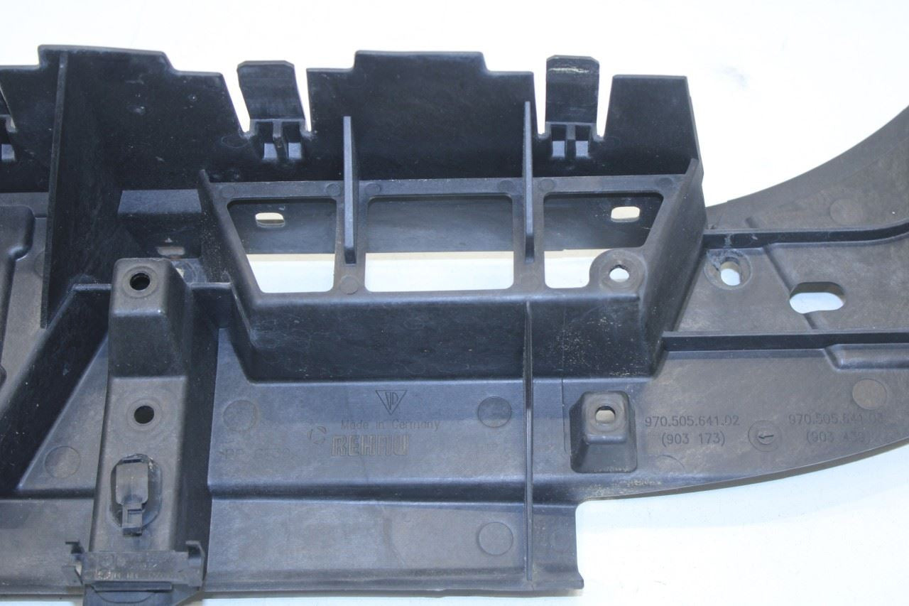 2014-2016 Porsche Panamera 4 Rear Center Bumper Cover Support Mount Bracket Rail - Alshned Auto Parts