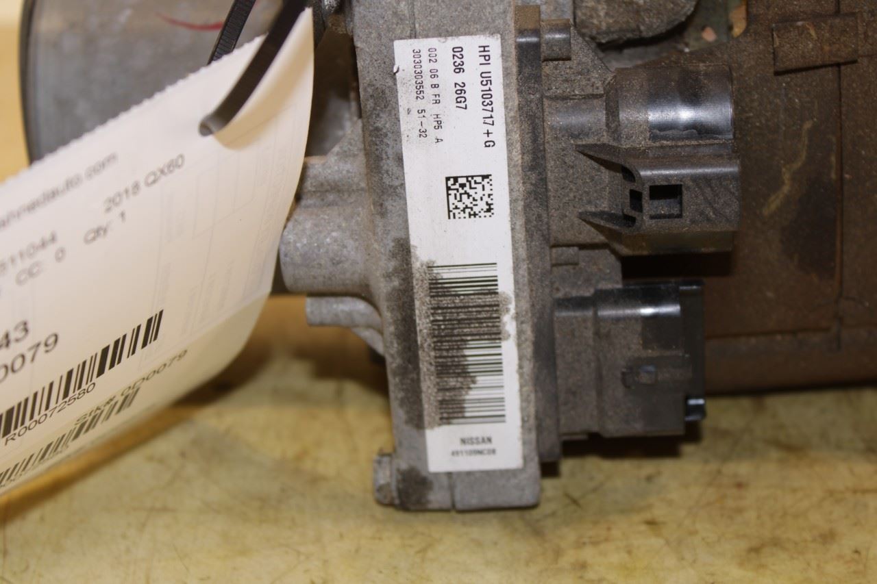 2016-2020 Infiniti QX60 3.5L Electric Power Steering Pump 49110-9NC5B OEM - Alshned Auto Parts