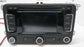 12-17 Volkswagen Jetta Navi Radio Faceplate Control w Receiver and Display *ReaD4