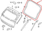 2023-25 Kia Sportage Hybrid EX Liftgate Back Door Weatherstrip Seal 81761-P1200 - Alshned Auto Parts