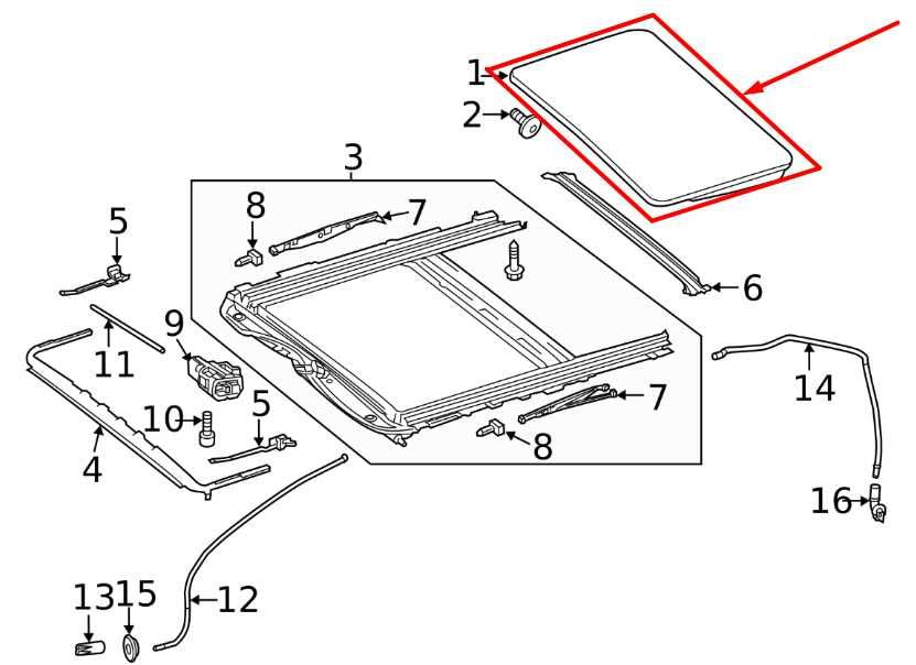 2012-16 Mercedes-Benz E350 Sport 4Matic Sunroof Window Panel Glass 212780072165 - Alshned Auto Parts