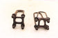 2014-18 Ford F250 Lariat 4WD Rear Right Left Leaf Spring U-Bolt Mount Plate Set - Alshned Auto Parts