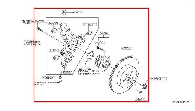 2017-22 Infiniti Q60 Luxe Rear Left Driver Side Spindle Knuckle Hub 43019-5CA0A - Alshned Auto Parts