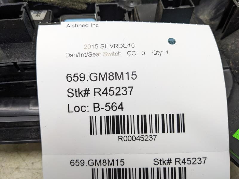 14-19 Chevrolet Silverado 1500 Towing Headlamp Trailer Brake Switch 23176401 OEM - Alshned Auto Parts