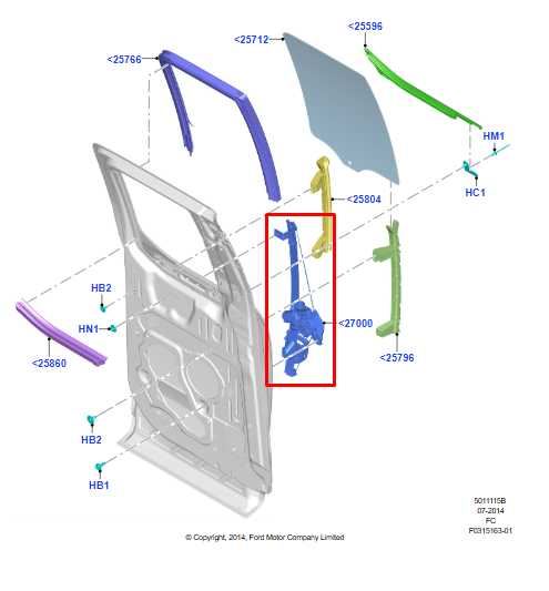 2015-2020 Ford F150 XL Super Cab Rear Left Side Door Window Regulator w/ Motor - Alshned Auto Parts