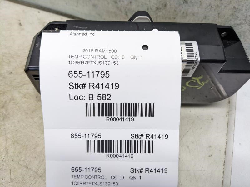 2014-2018 Ram 1500 AC Heater Temperature Climate Control 68268190AA OEM - Alshned Auto Parts