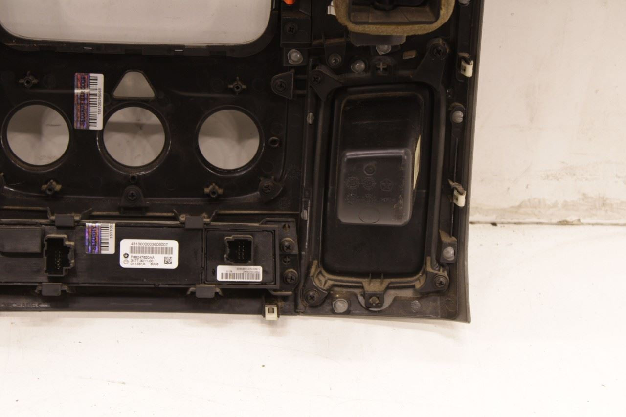 13-18 RAM 2500 Tradesman Dash Center Screen Bezel Trim w/ Air Vent Grille *ReaD* - Alshned Auto Parts
