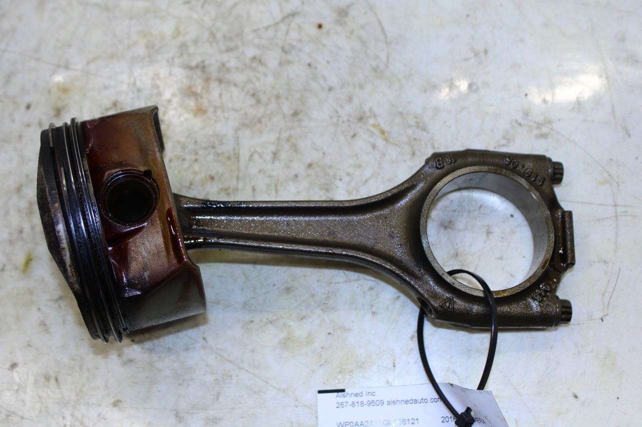 2011-2016 Porsche Panamera 4 3.6L Engine Piston Right No 2 with Connecting Rod - Alshned Auto Parts