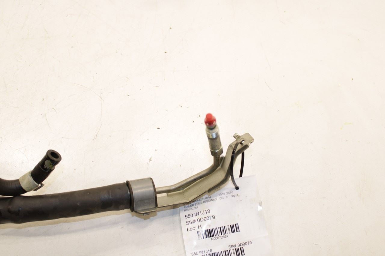 2017-2019 Infiniti QX60 Power Steering Pump Pressure Hose Tube 49710-3KD0C OEM - Alshned Auto Parts