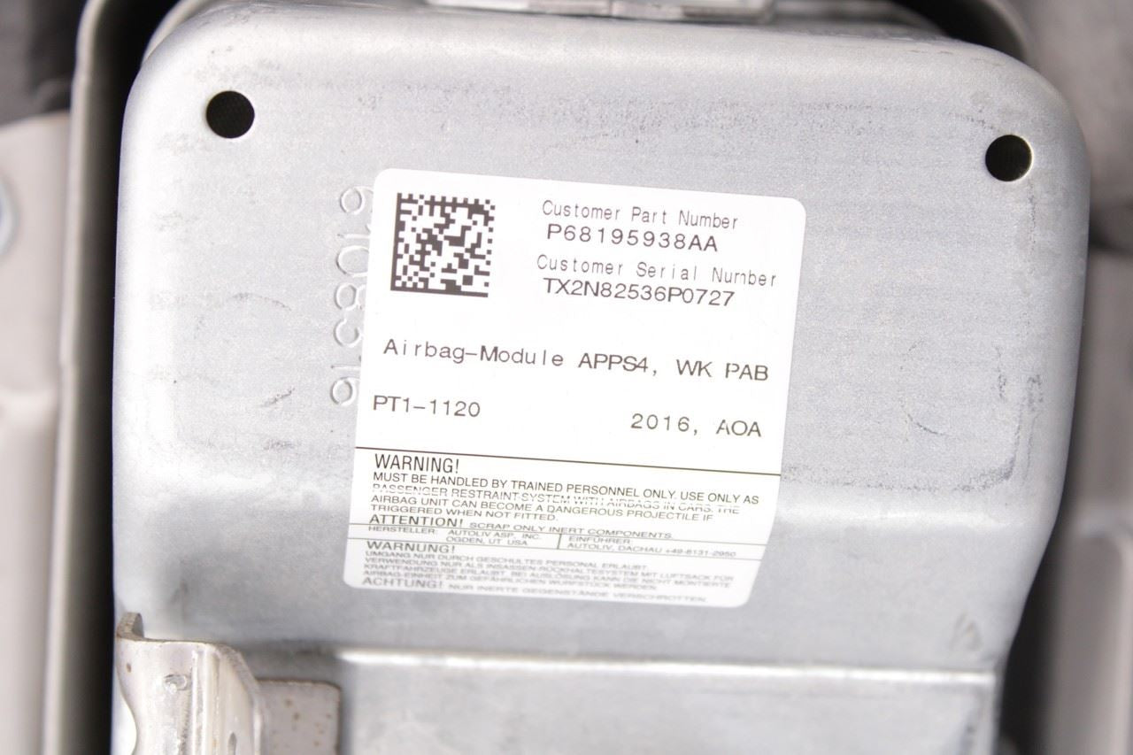 2014-17 Jeep Grand Cherokee Overland Dash Instrument Panel 5QX85LS5AC OEM *ReaD* - Alshned Auto Parts