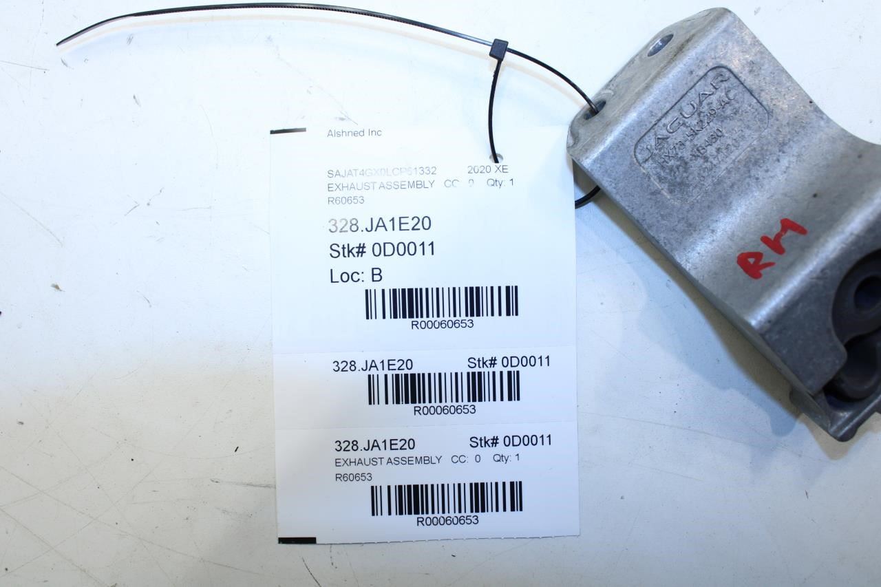 2018-2020 Jaguar XE R-Dynamic S 2.0L AWD Rear Right Side Muffler Mount Bracket - Alshned Auto Parts