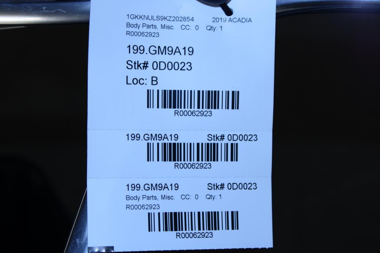 2017-2023 GMC Acadia SLT-1 Rear Right Door Window Upper Reveal Molding 84190174 - Alshned Auto Parts