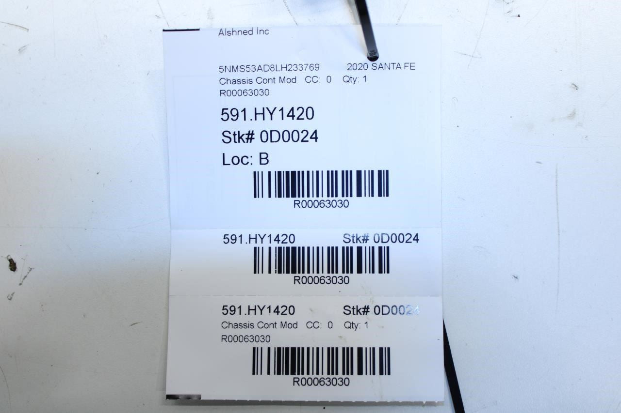 2019-2020 Hyundai Santa Fe Limited GPS Antenna Control Module 96240-S2000 OEM - Alshned Auto Parts