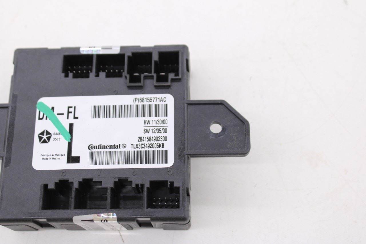 2014 Jeep Grand Cherokee Limited Front Left Door Control Module 68155771AC OEM1
