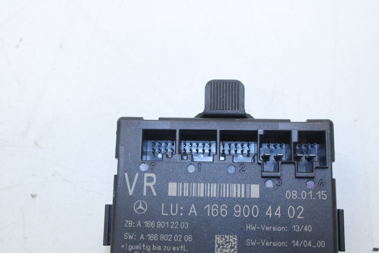 2012-2015 Mercedes-Benz ML350 Front Right Door Control Module 166-900-44-02 OEM - Alshned Auto Parts