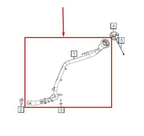 2015-2022 RAM Promaster City 2.4L Fuel Filler Neck Tube Pipe 68260327AA OEM - Alshned Auto Parts