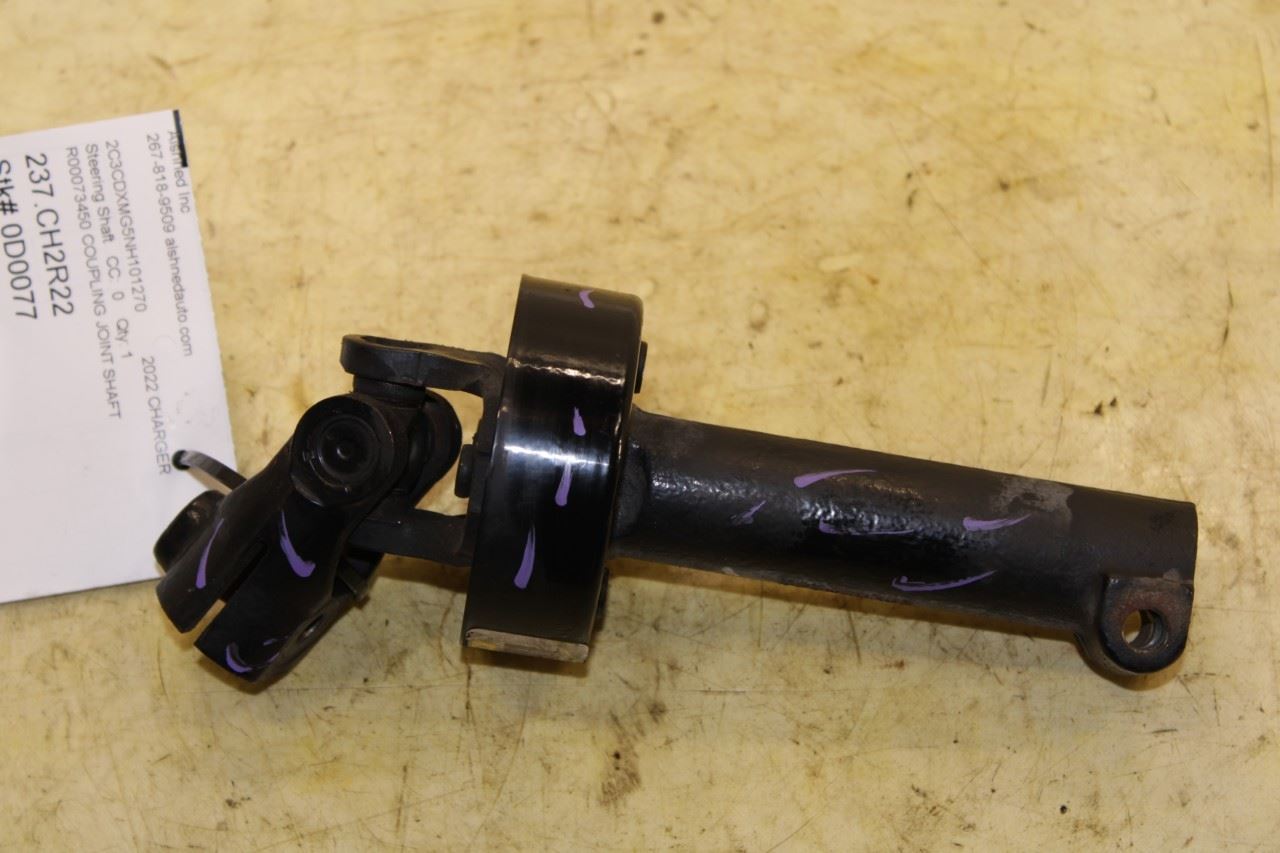 11-23 Dodge Charger GT AWD Steering Column Lower Coupling Joint Shaft 68083595AC - Alshned Auto Parts