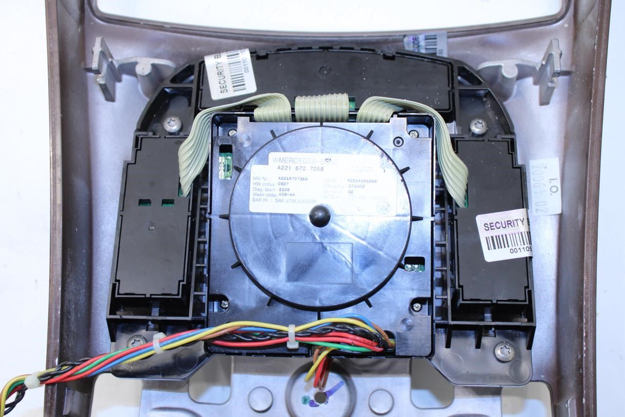 10-13 Mercedes-Benz S550 Console Multifunction Control Switch w/ Trim 2218707058 - Alshned Auto Parts