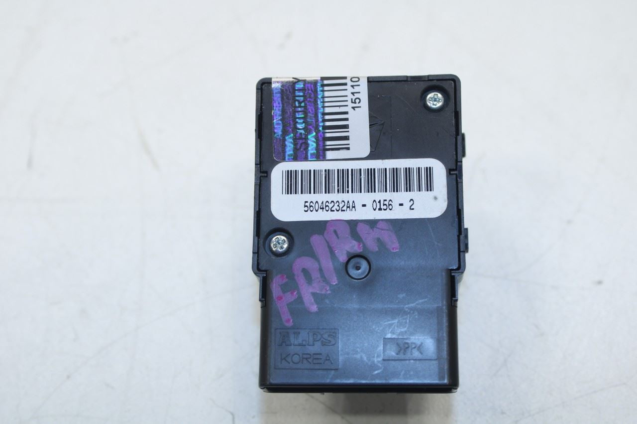 2017-20 Maserati Ghibli Front Right Side Power Seat Adjustment Switch 673000296 - Alshned Auto Parts