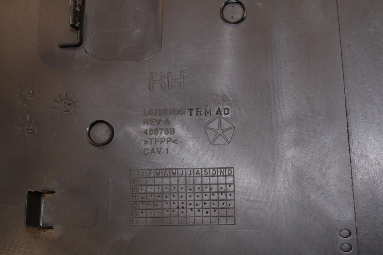 11-2023 Dodge Charger GT AWD Right and Left Side Center Console Trim Cover Panel - Alshned Auto Parts