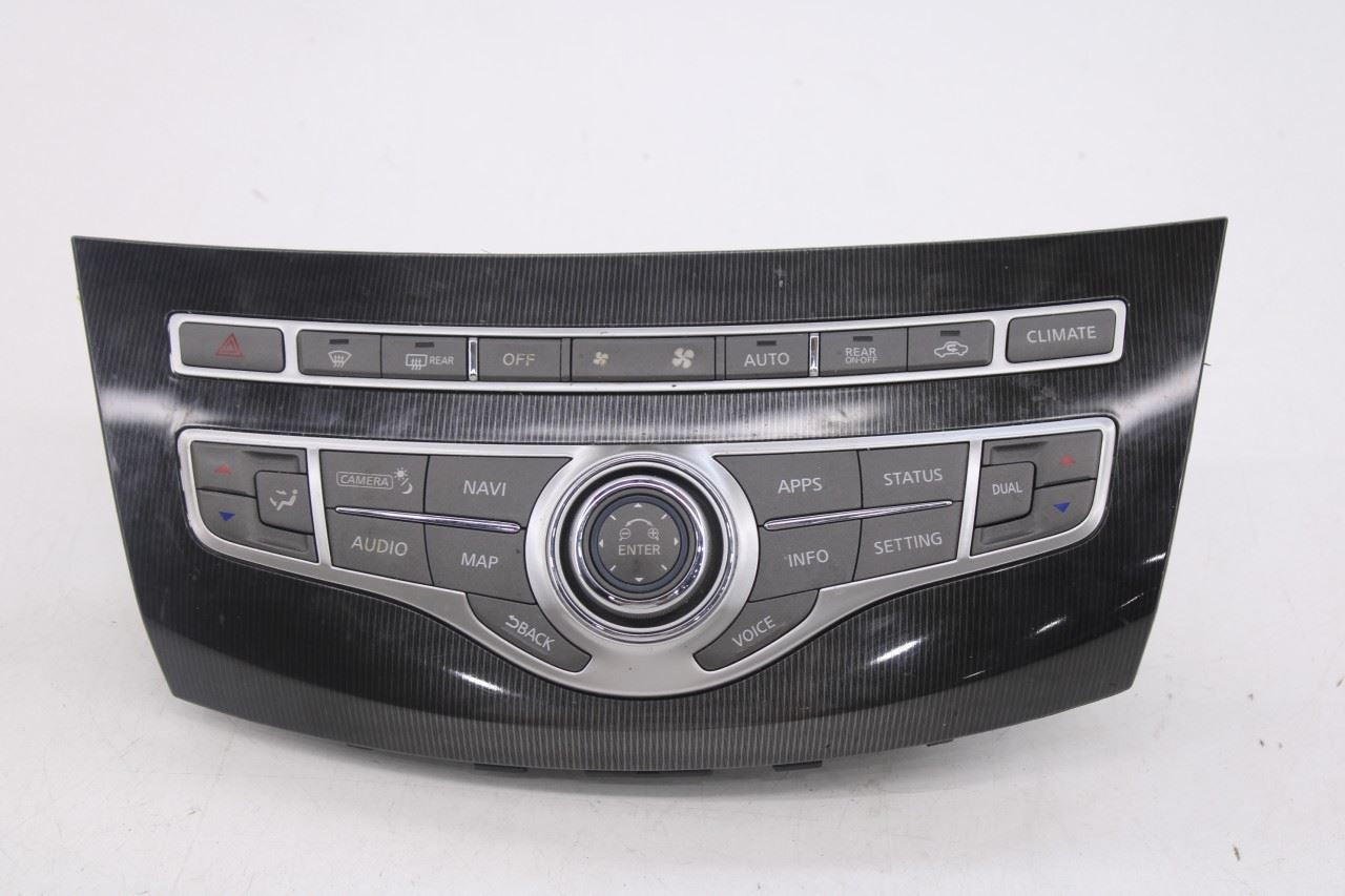 2016-2019 Infiniti QX60 Radio Navigation and Temperature Climate Control Panel10