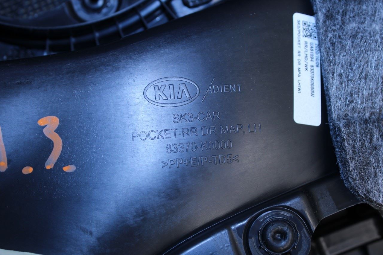 2020-2022 Kia Soul Rear Left Driver Side Door Trim Panel 83305-K0010D31 OEM - Alshned Auto Parts